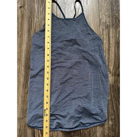 Lululemon Fast As Light Singlet Heathered Gray size 6 - Picture 2 of 7